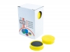 ARTA magnety průměr 30 mm - žluté (10 ks v balení)