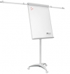 Magnetický Mobilchart OFFICE PRO 70x100 cm Grey line design s rameny